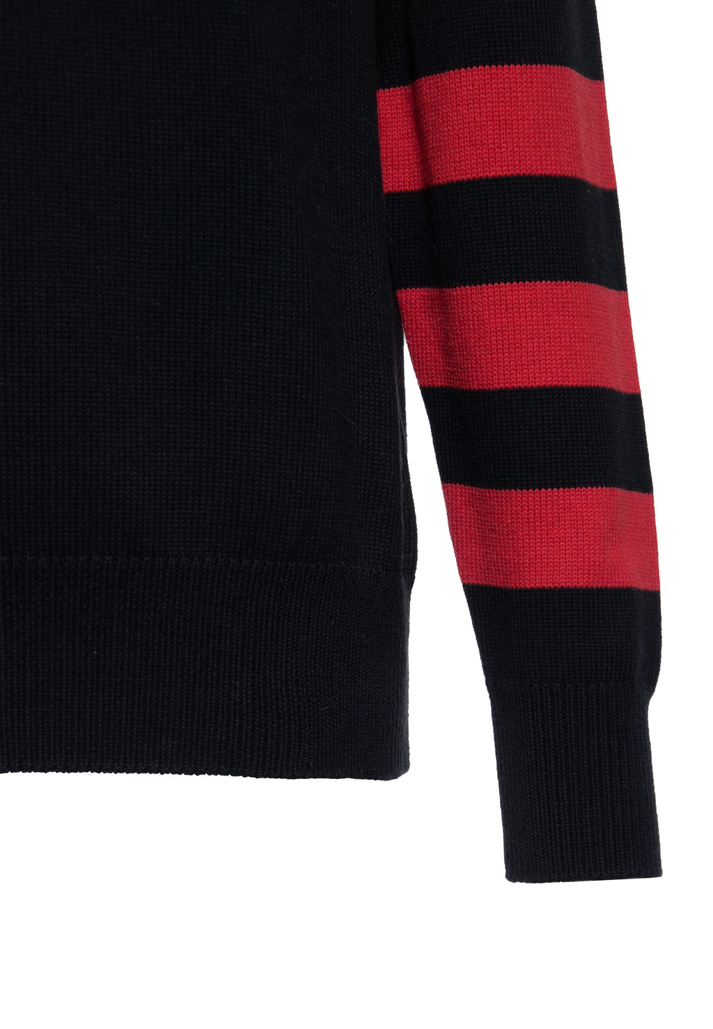 King Kerosin Herren Strickpullover "Speedway Racers" in Black & Red