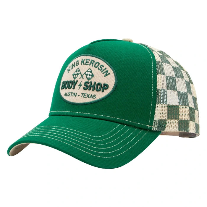 King Kerosin Herren Trucker Cap "Body Shop" in Green