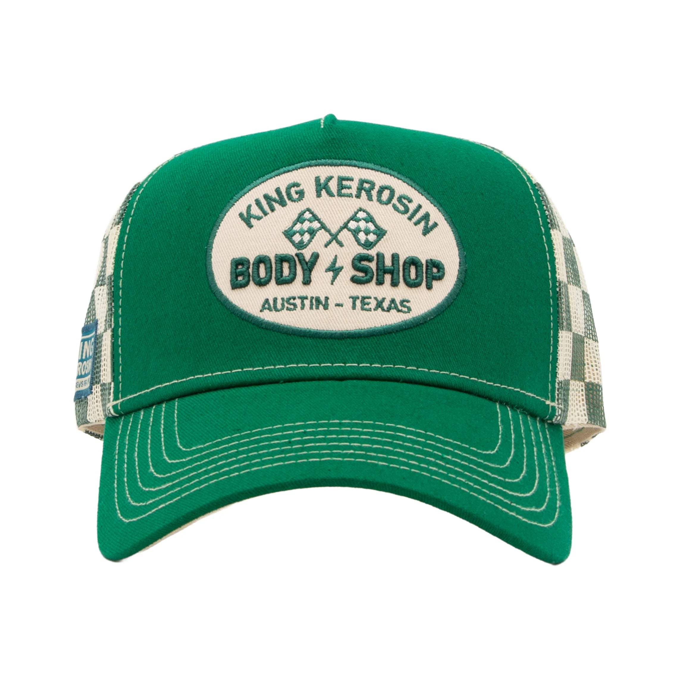King Kerosin Herren Trucker Cap "Body Shop" in Green
