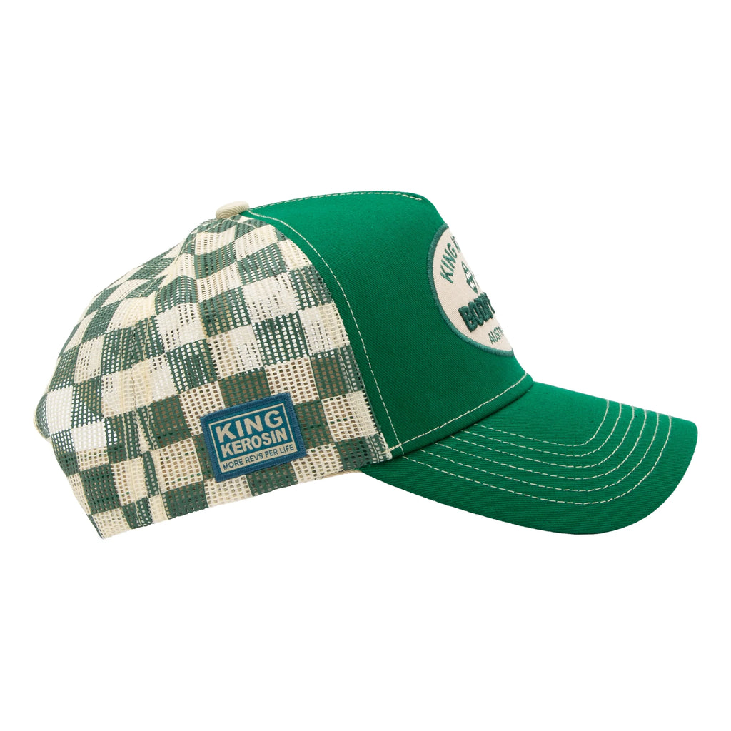 King Kerosin Herren Trucker Cap "Body Shop" in Green