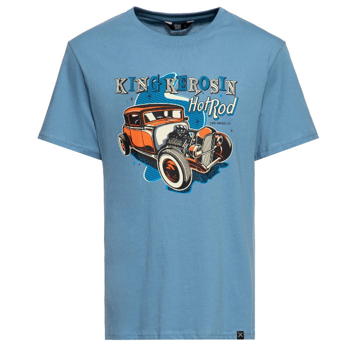 King Kerosin Herren T-Shirt Classic "Hot Rod"