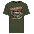 King Kerosin T-Shirt 'Tiki' in Olivgrün