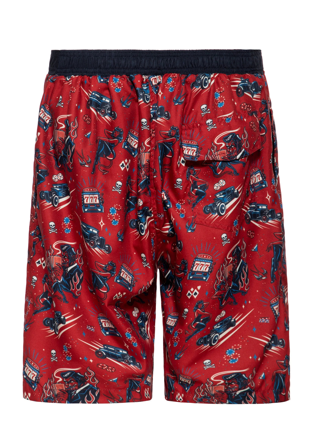King Kerosin Badeshorts «Rockabilly Devil»
