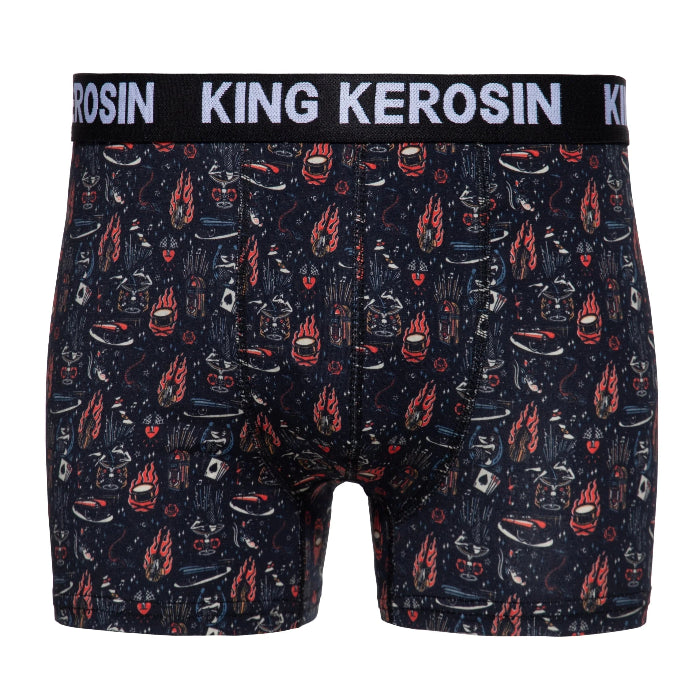 King Kerosin Herren Boxershorts «Rock 'n' Roll»
