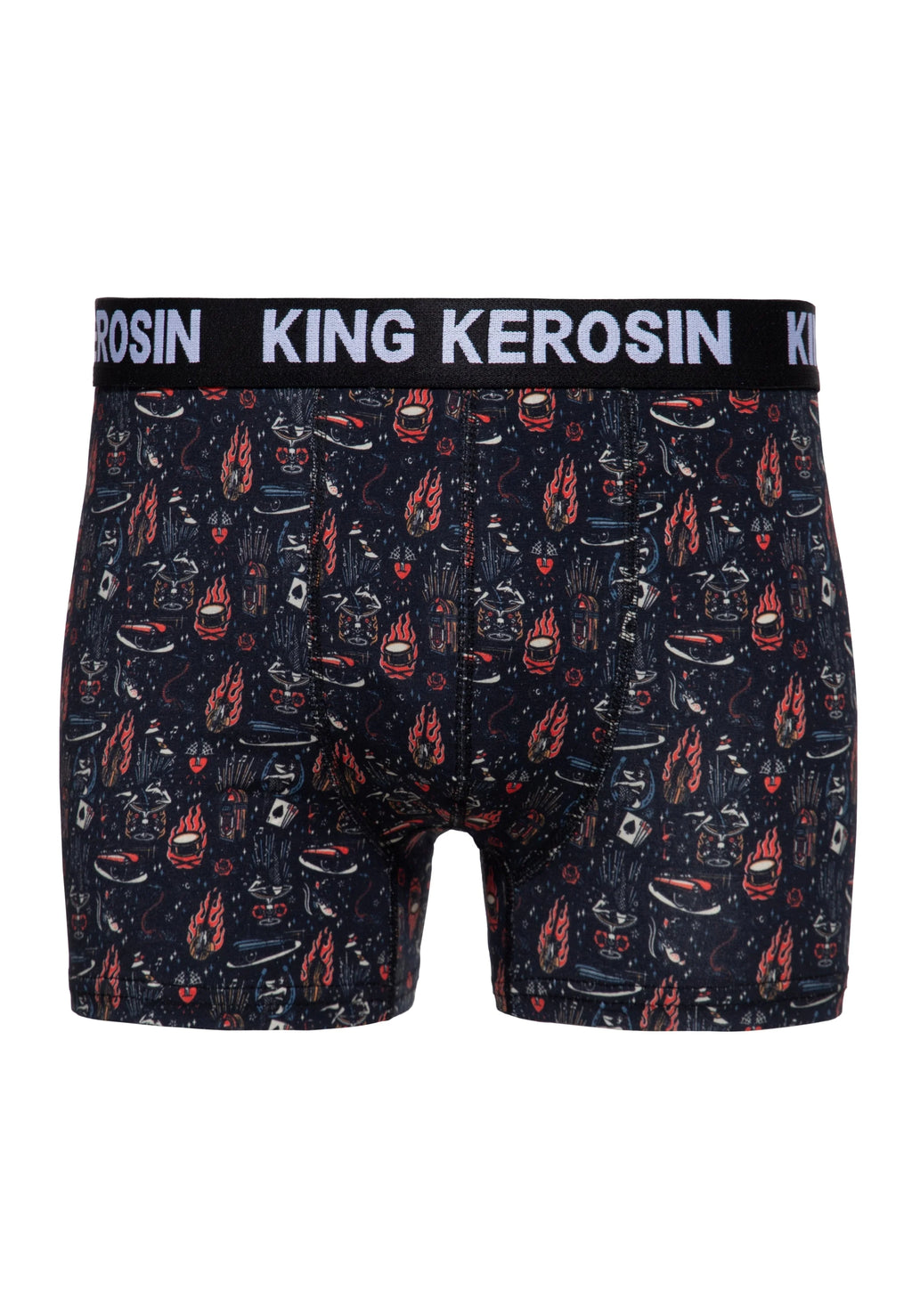 King Kerosin Herren Boxershorts «Rock 'n' Roll»