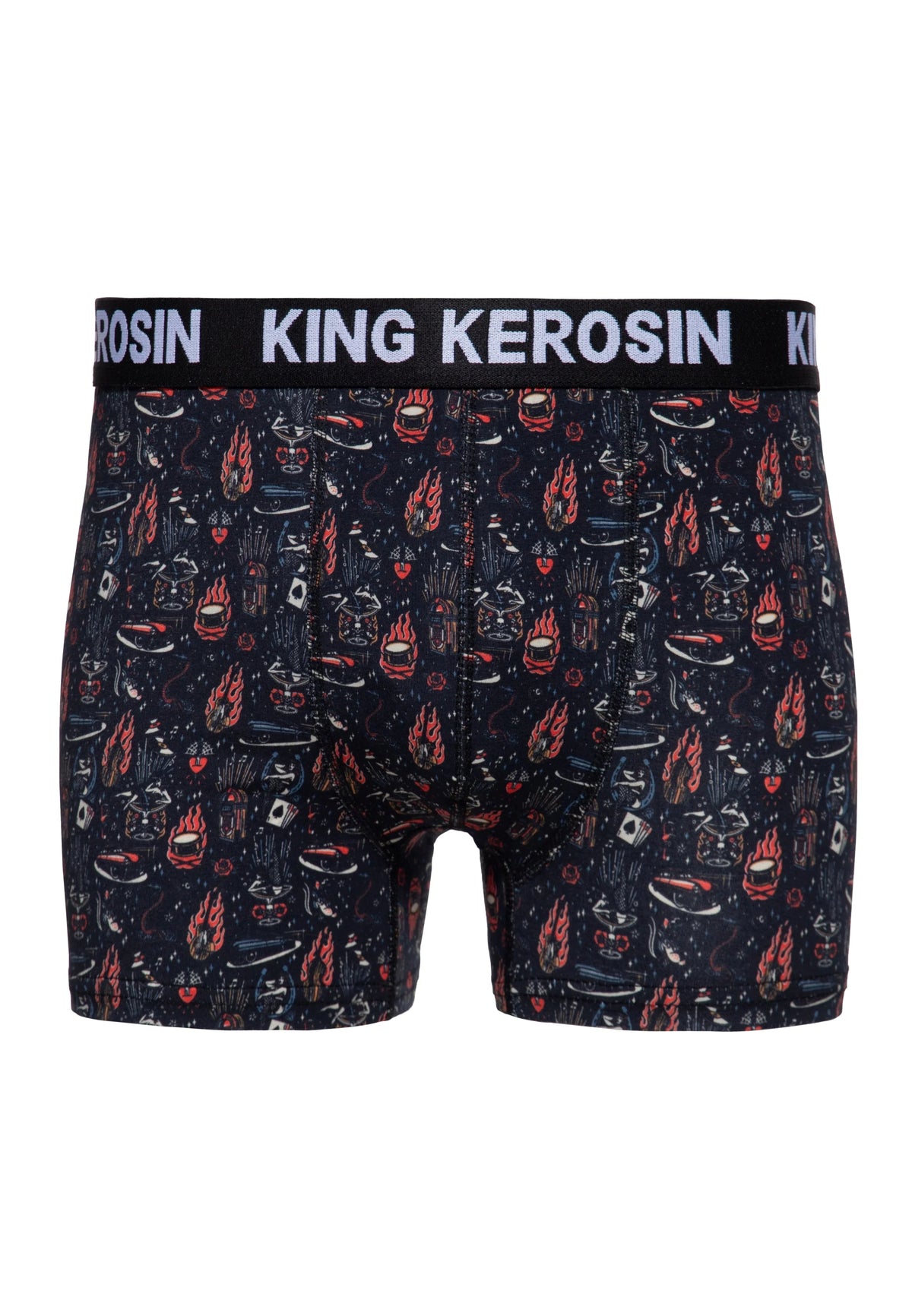 King Kerosin Herren Boxershorts «Rock 'n' Roll»