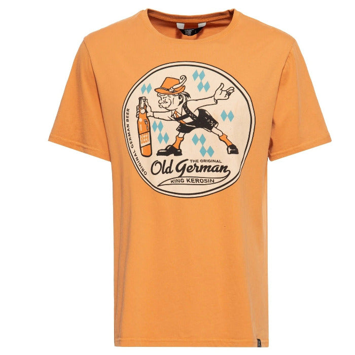 King Kerosin CLASSIC T-SHIRT ACIWASHED »OLD GERMAN«