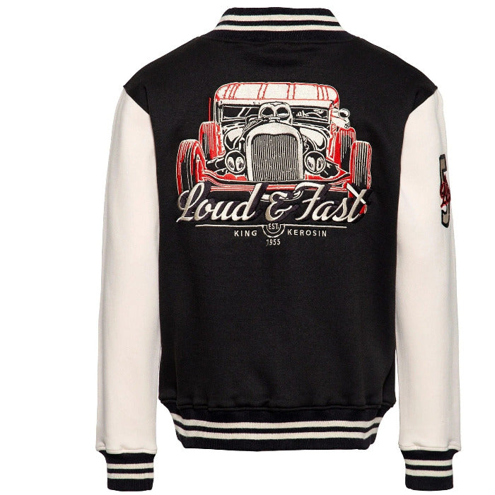 King Kerosin College Sweatjacke »Loud & Fast«