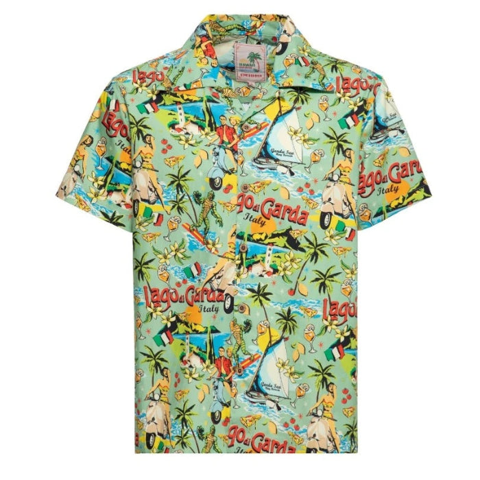 King Kerosin HAWAIIHEMD «LAGO DI GARDA»