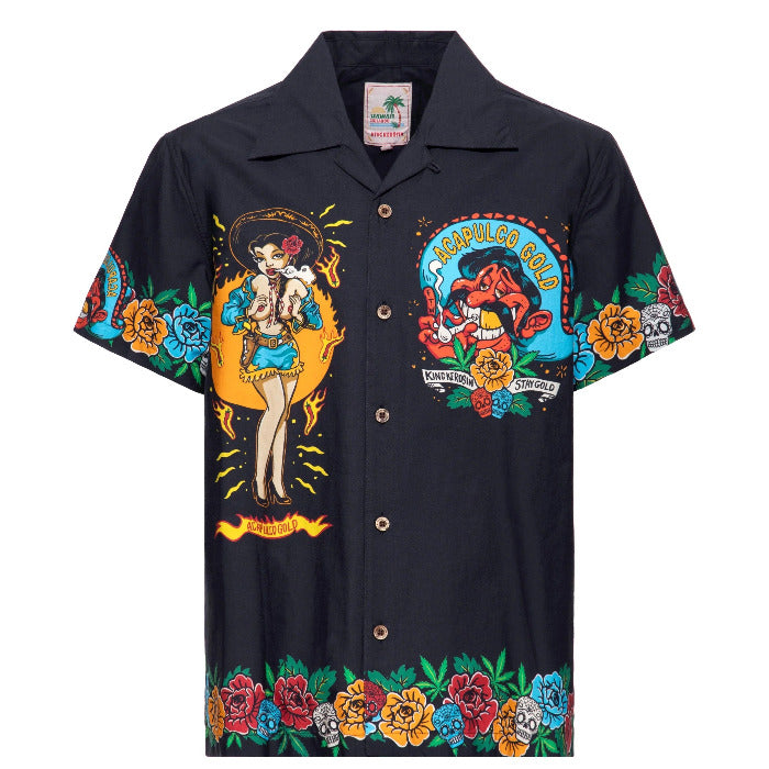 King Kerosin Hawaii Hemd «Acapulco Gold»
