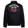 King Kerosin Herren 50 er Gabardine Jacket "Speed Superior"