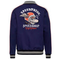King Kerosin Herren College Jacket with piping"Speedfreak"