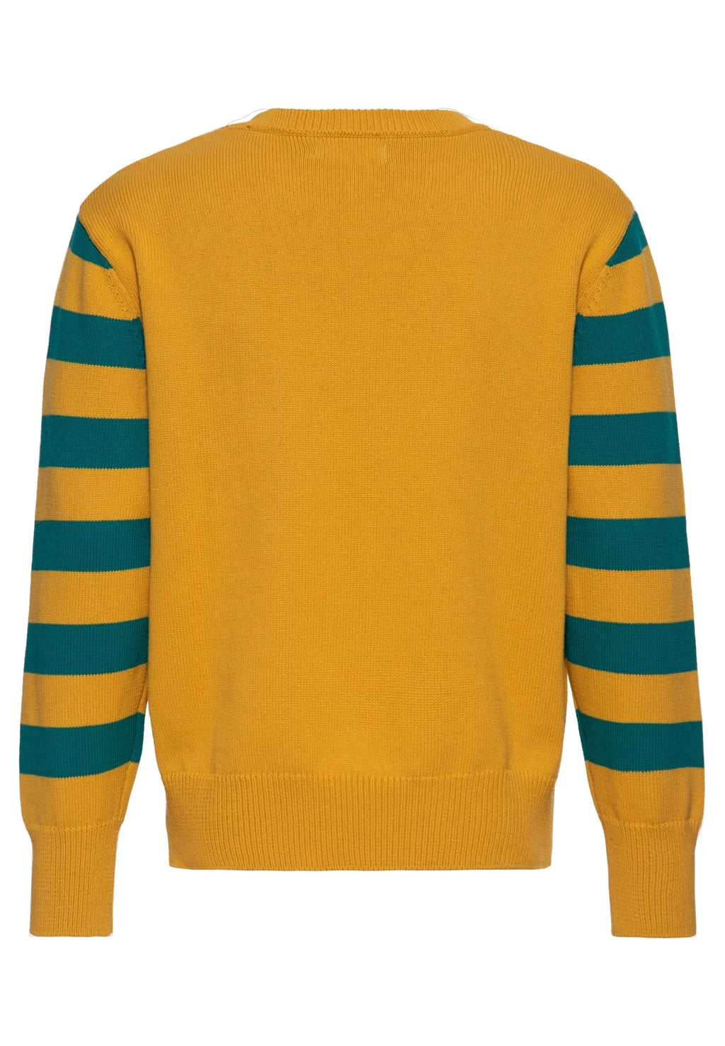 King Kerosin Herren Strickpullover "Speedway Racers" in Dark Senf