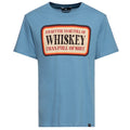 King Kerosin Herren T-Shirt Contrast Seam "Whiskey"