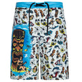King Kerosin Herren Tiki Badehose Kurz