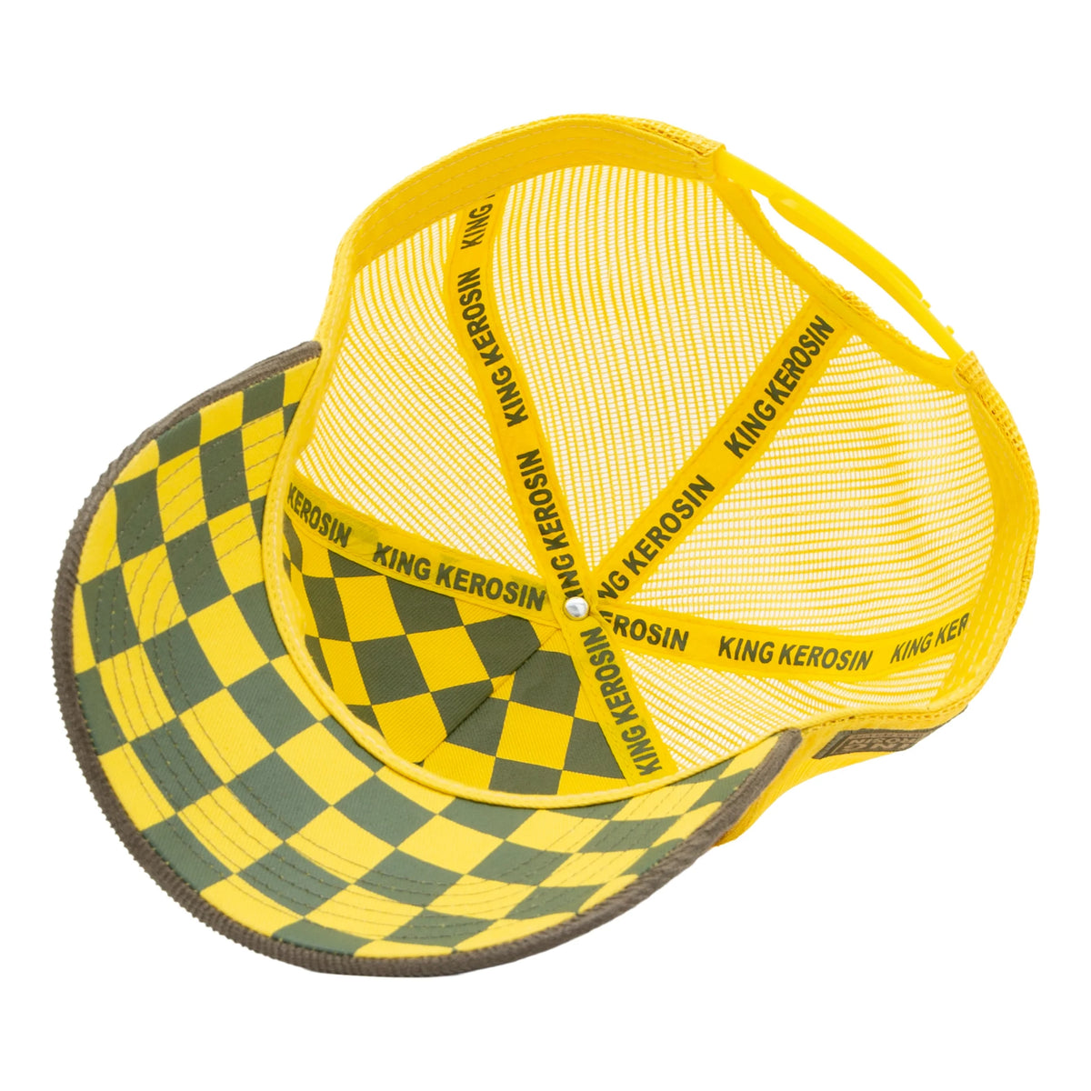 King Kerosin Herren Trucker Cap "Drive Fast" in Khaki