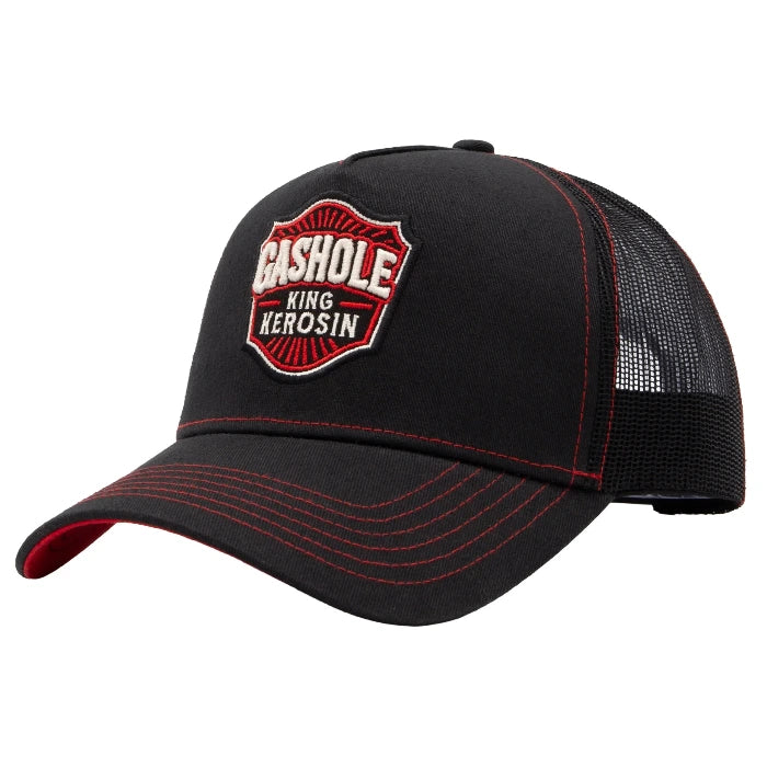King Kerosin Herren Trucker Cap "Gashole" in Black