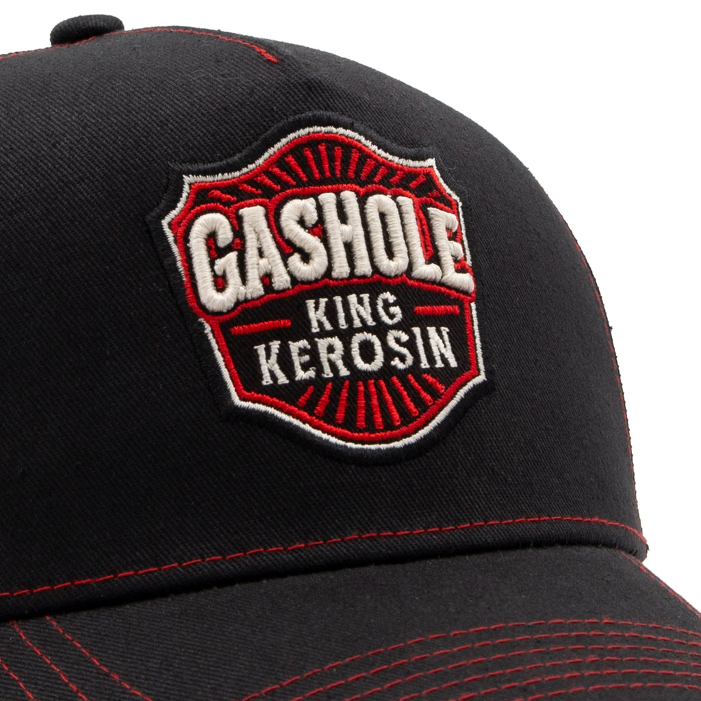 King Kerosin Herren Trucker Cap "Gashole" in Black