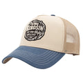King Kerosin Herren Trucker Cap "Hot Rod" in Off White