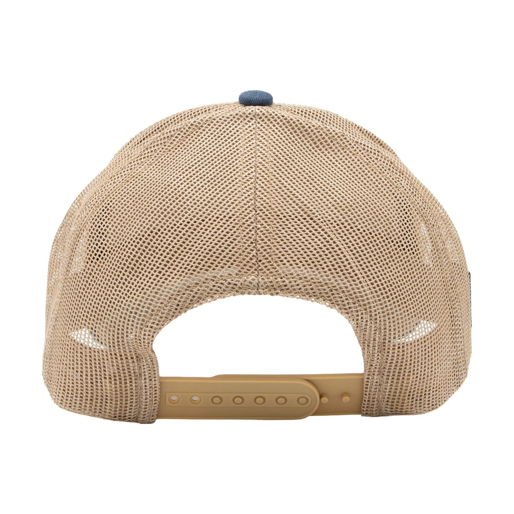King Kerosin Herren Trucker Cap "Hot Rod" in Off White