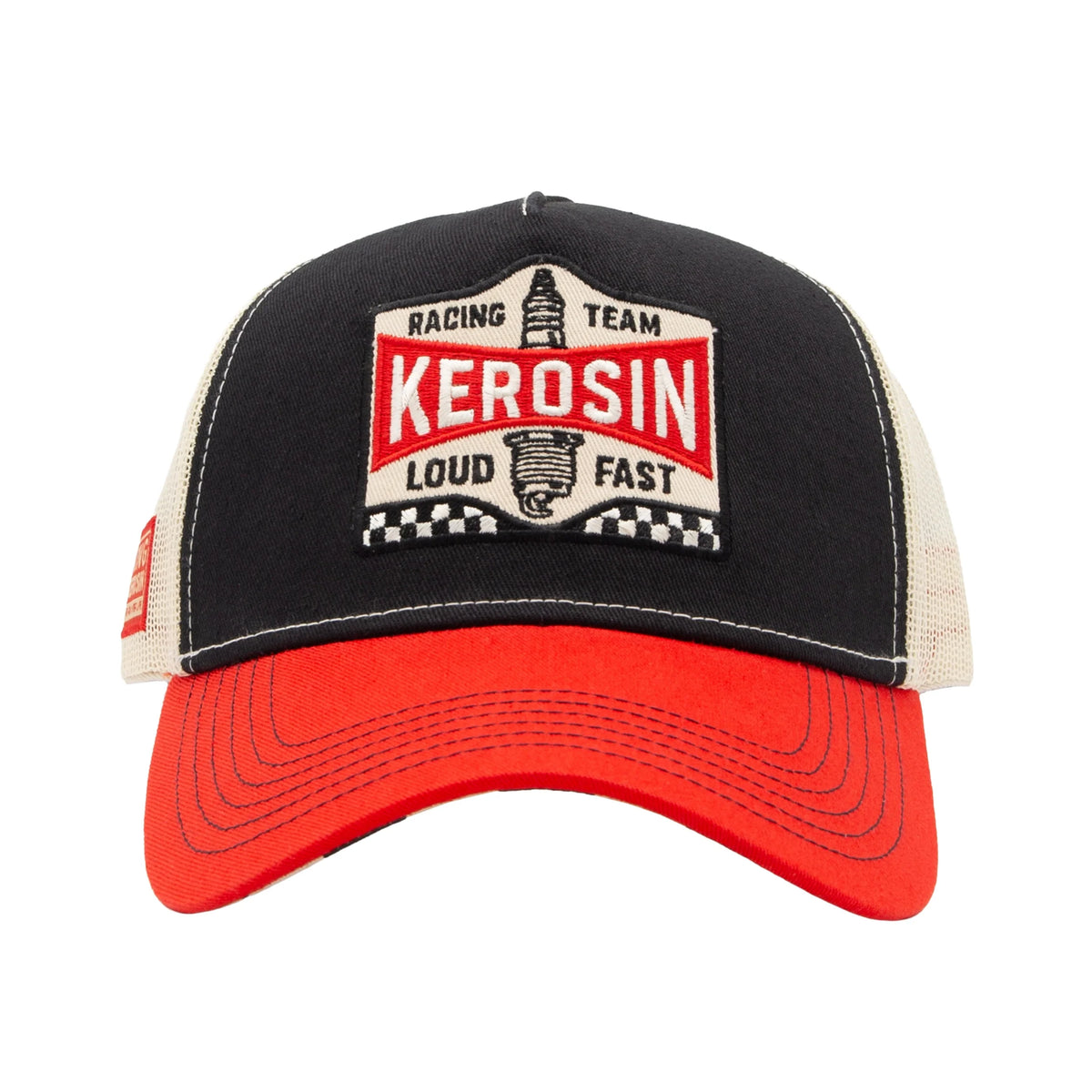 King Kerosin Herren Trucker Cap "Loud & Fast" in Black