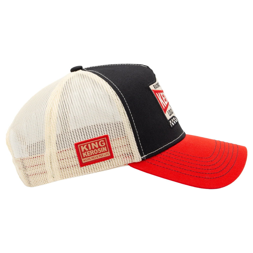 King Kerosin Herren Trucker Cap "Loud & Fast" in Black