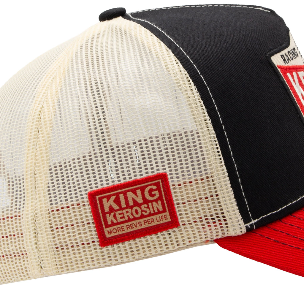 King Kerosin Herren Trucker Cap "Loud & Fast" in Black