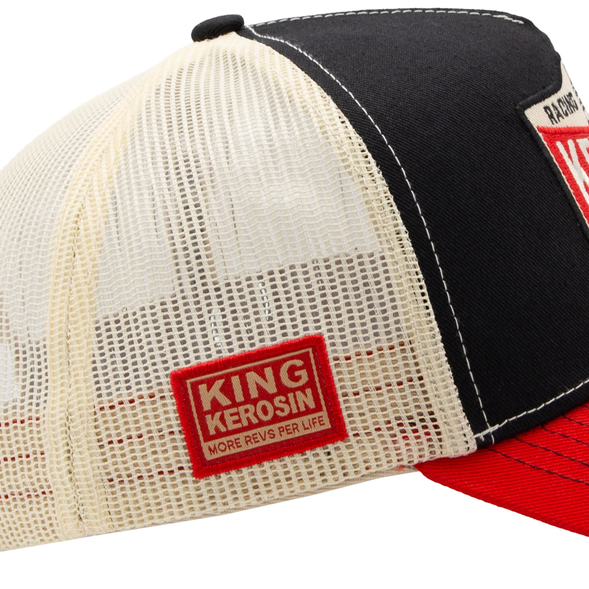 King Kerosin Herren Trucker Cap "Loud & Fast" in Black