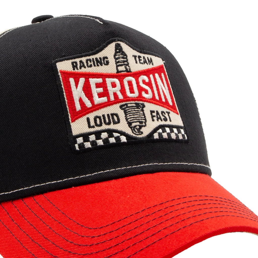 King Kerosin Herren Trucker Cap "Loud & Fast" in Black
