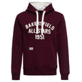 King Kerosin Kapuzenpullover 'Bakersfield All Stars' in Bordeaux