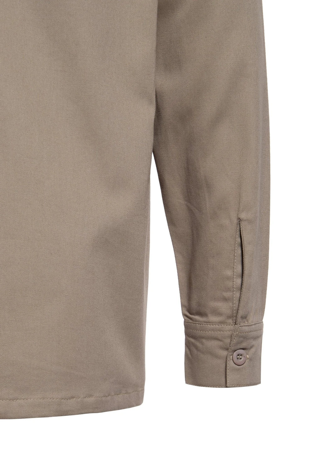 King Kerosin Langarmhemd 'Adrenaline Rush' in Khaki