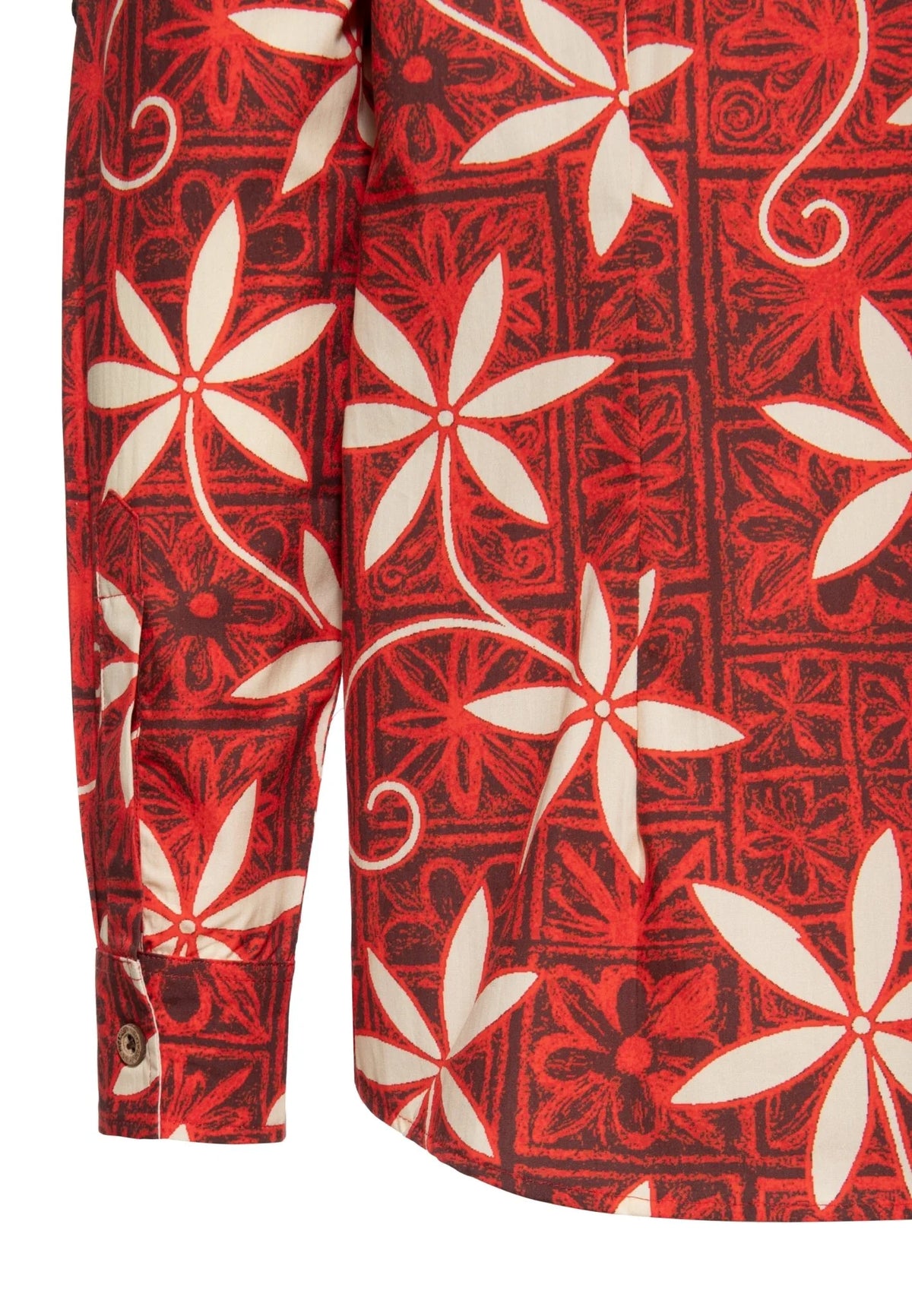 King Kerosin Langarmhemd in Rot