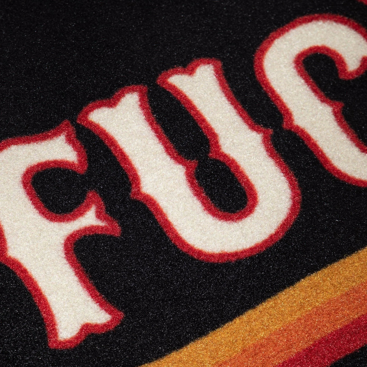 King Kerosin Motorradmatte 'Never Fuck a Fucker' in Schwarz