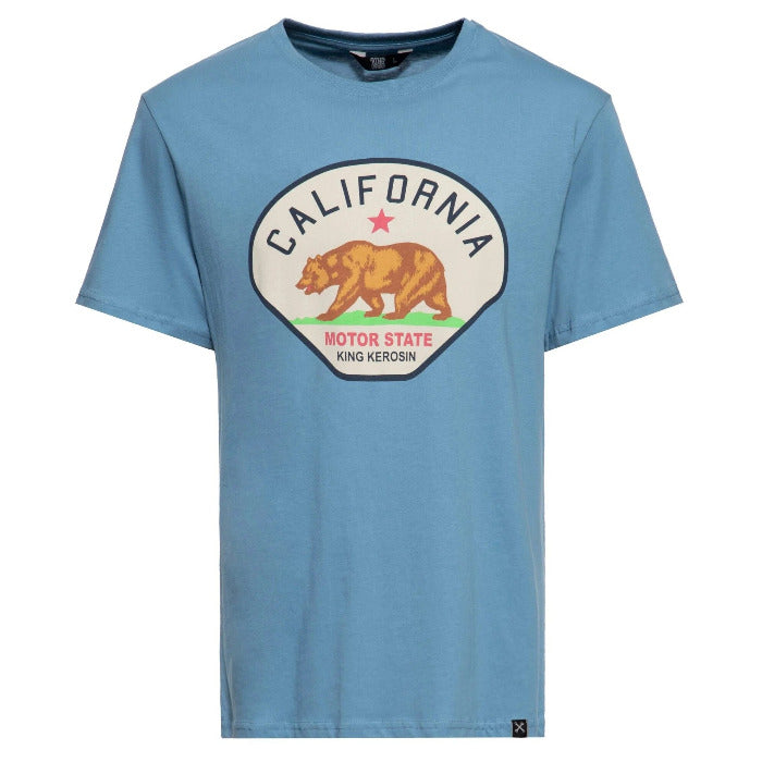King Kerosin PRINT T-SHIRT »CALIFORNIA MOTOR STATE«