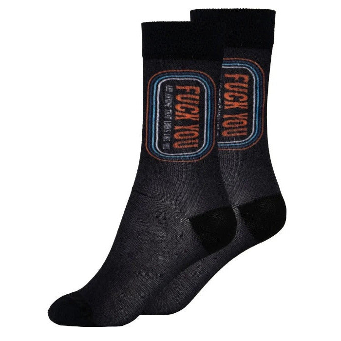 King Kerosin Herren AOP Socken "Fuck You"