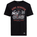 King Kerosin T-Shirt 'Beachfront riders' in Schwarz