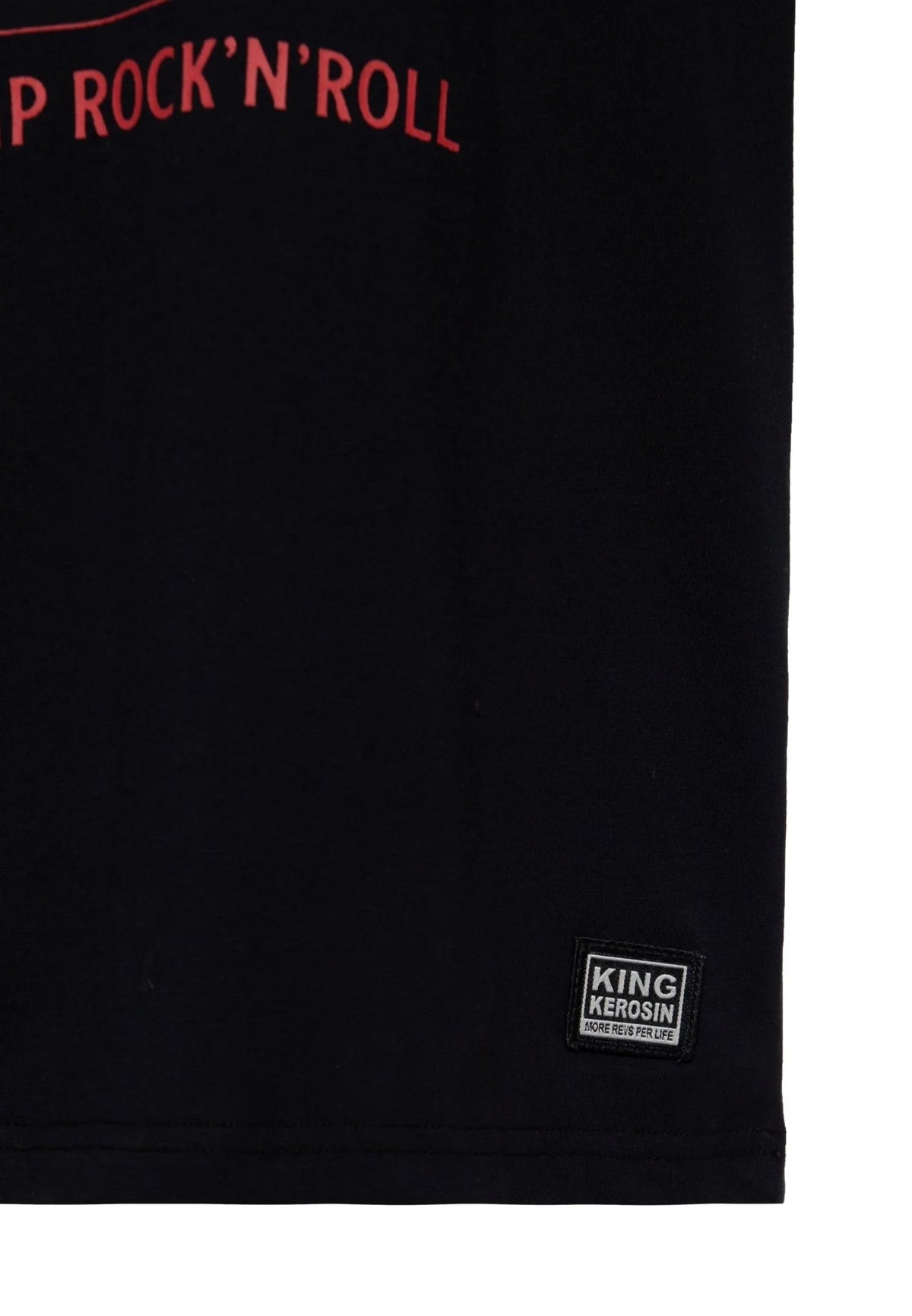 King Kerosin T-Shirt 'Dragstrip' in Schwarz