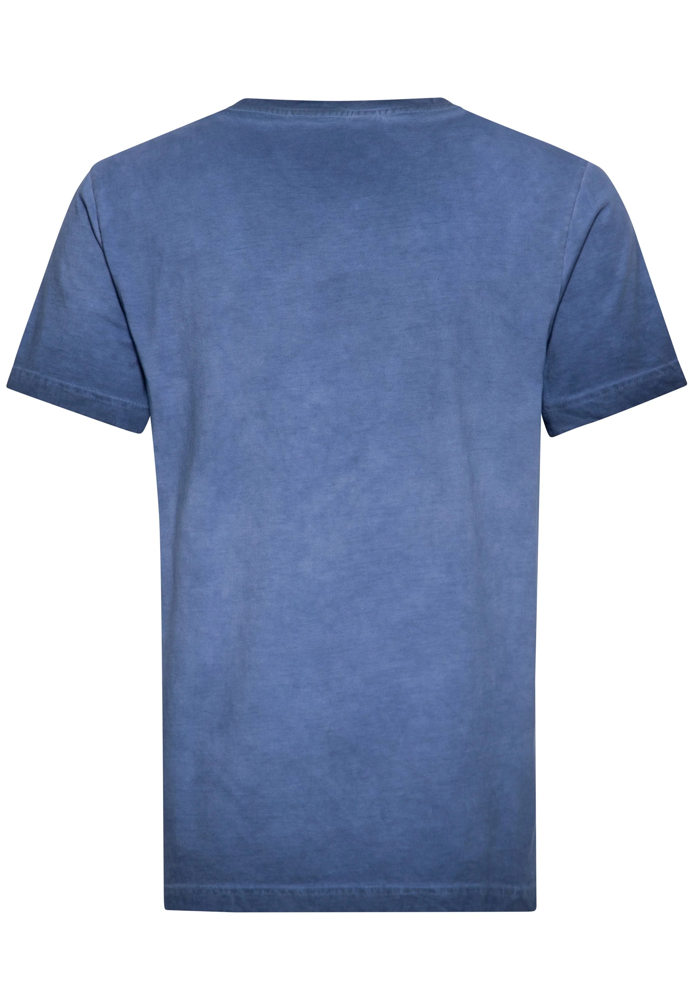 King Kerosin T-Shirt 'It's Fucking Time To Ride' in Blau
