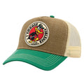 King Kerosin Trucker Cap 'I Choose Violence' in Braun