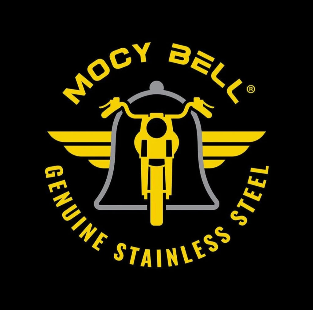 Glocke Motorrad Mocy Bell Guardian „Till The End“ – Biker-Totenkopf