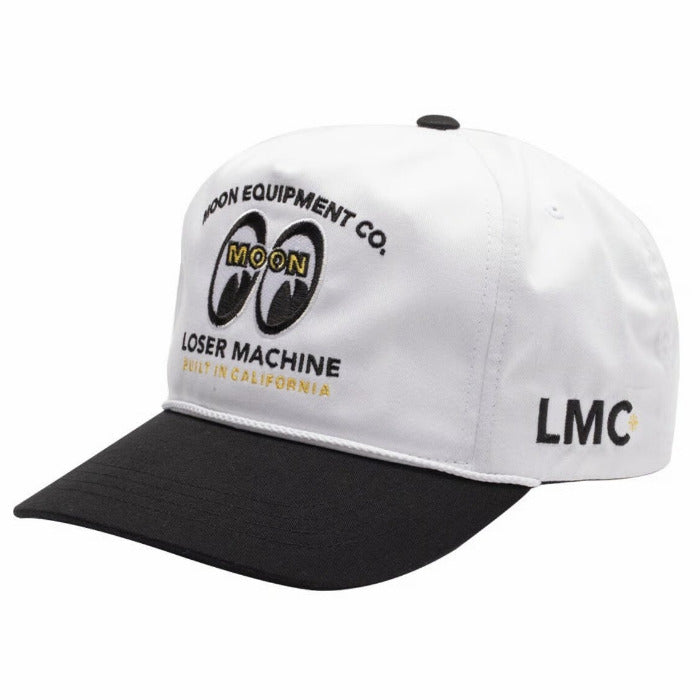 Loser Machine Gearhead Cap white/black