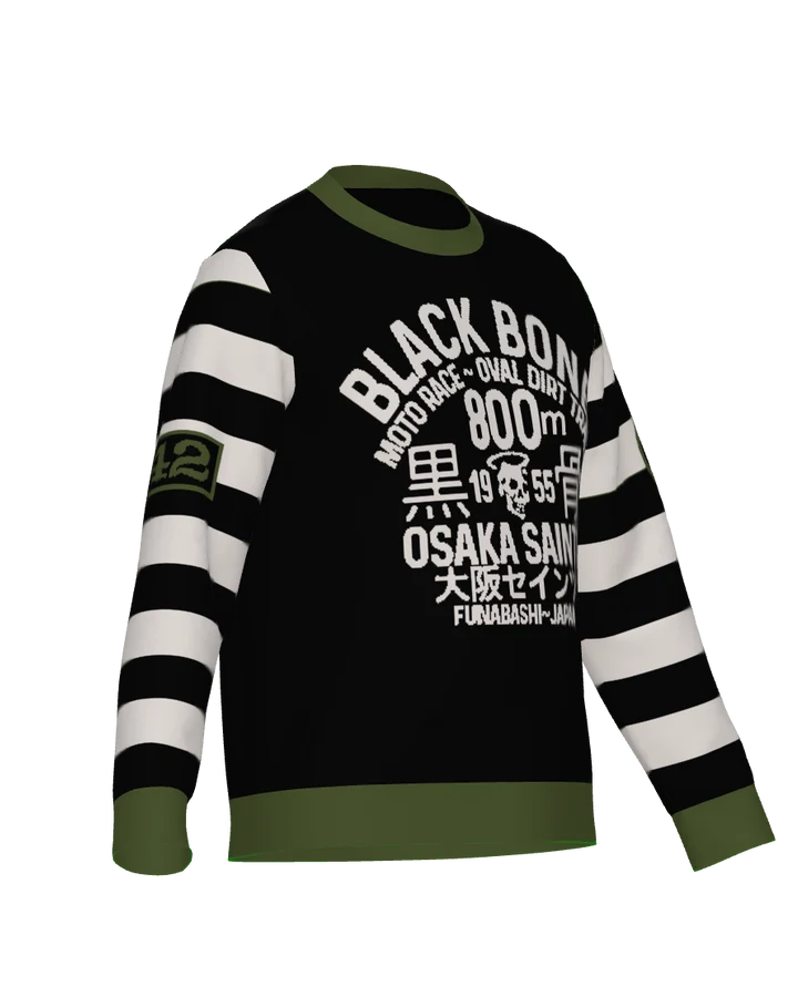Osaka Saints Black Bone 800 Race Knit Jersey