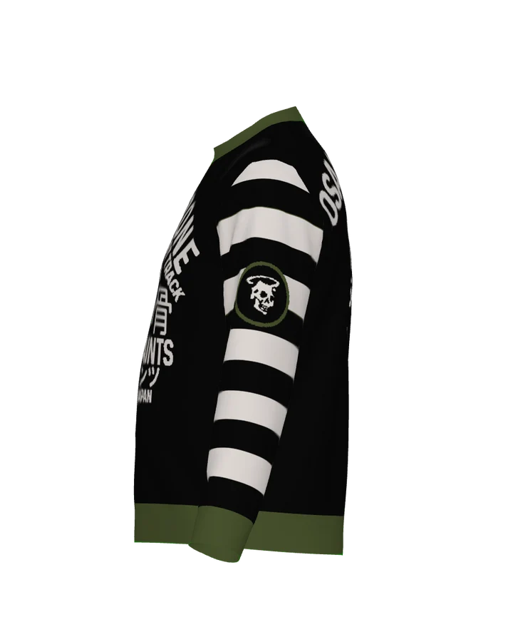 Osaka Saints Black Bone 800 Race Knit Jersey