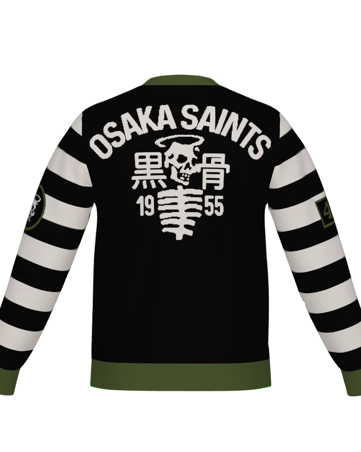 Osaka Saints Black Bone 800 Race Knit Jersey