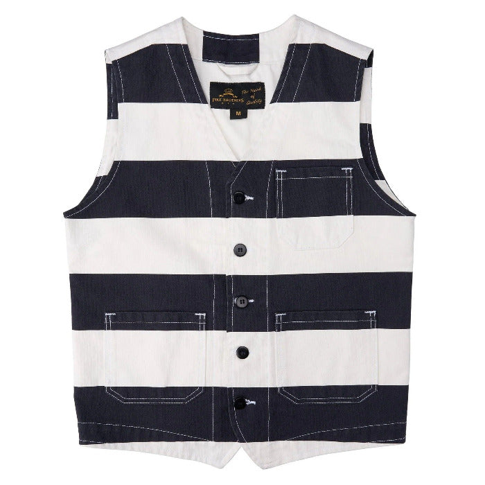 Pike Brothers 1937 Roamer Vest Alcatraz white