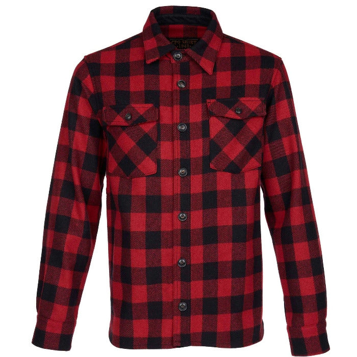 Pike Brothers 1943 CPO Shirt Otsego red