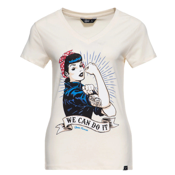 Queen Kerosin Damen T Shirt - We Can Do It