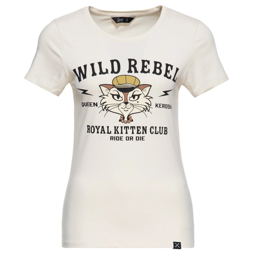 Queen Kerosin T-Shirt «Royal Kitten Club»