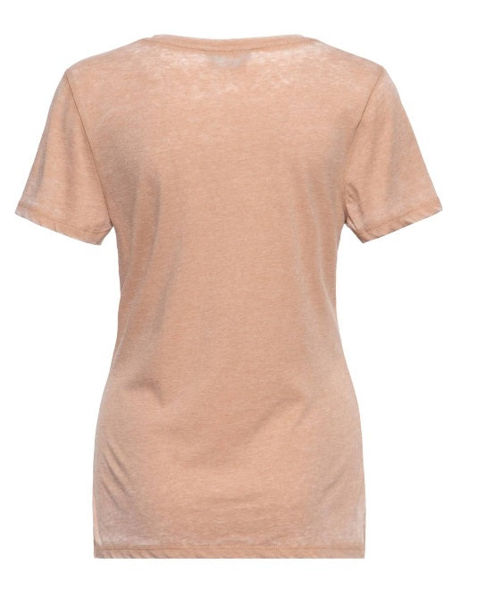 Queen Kerosin Damen Enzyme Washed T-Shirt «Hasta La Muerte»