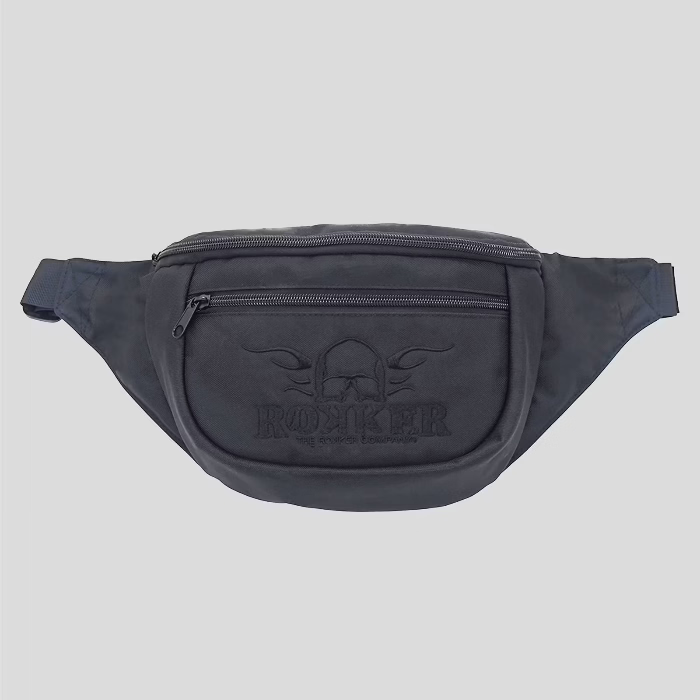 Rokker Black Iron Hip Bag